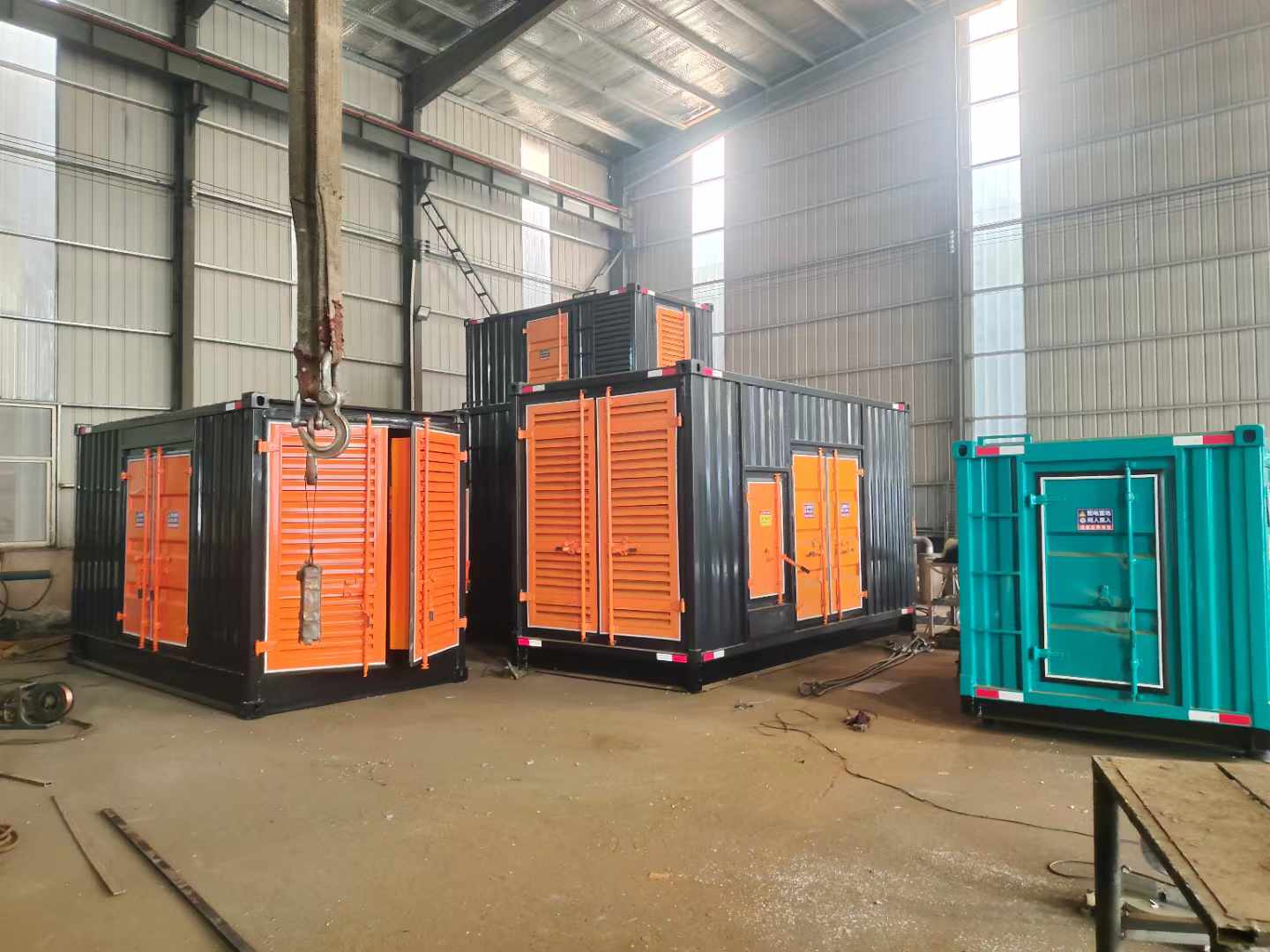 宝清500kw柴油发电机组可以带动多少功率设备？